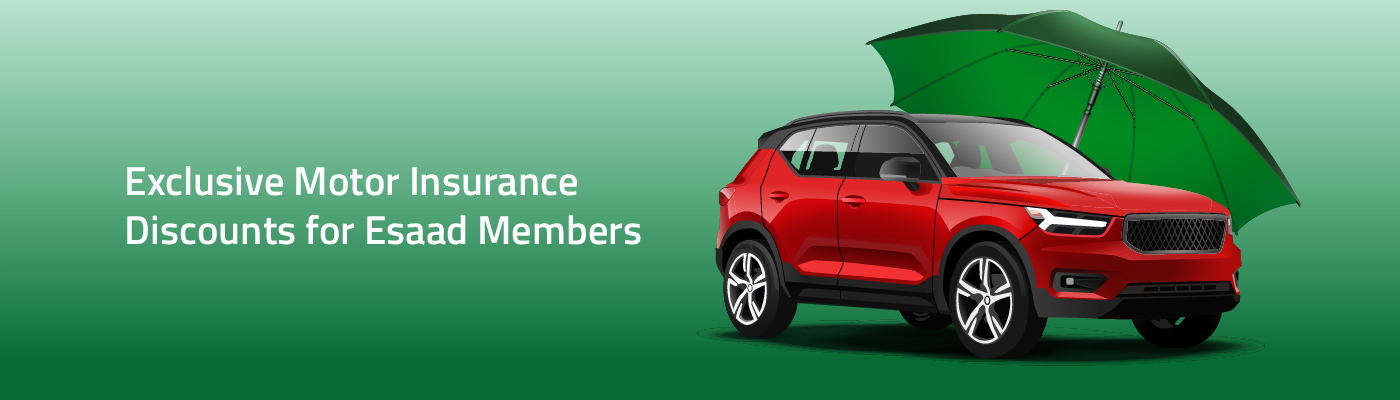 Esaad Members Discounts on Motor Insurance Policies